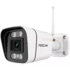 Foscam V8P Wi-Fi bewakingscamera wit 8MP (3840x2160), dual-band wlan, ingebouwde schijnwerper en alarmsirene (V8P-W)