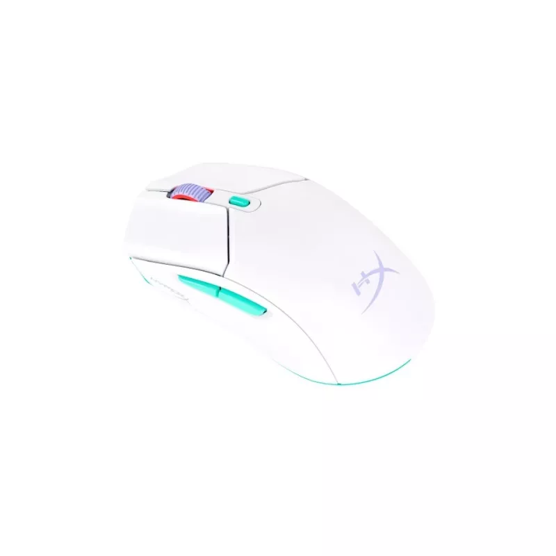 HyperX Pulsefire Haste 2 Core Wls - gaming-muis (wht/grn/pur)
