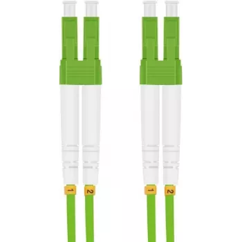 Glasvezel-patchkabel helos glasvezel 50/125µm OM5 LC 15m duplex