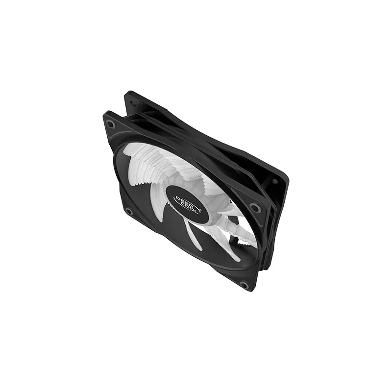 120mm-ventilator DeepCool RF120W — 1300 tpm, 1,32 mmH2O, doorschijnend zwart