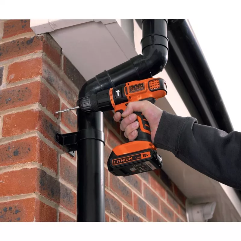 Pistoolgreepboormachine Black & Decker BDCH188N-XJ 1350 U/min, 18 V