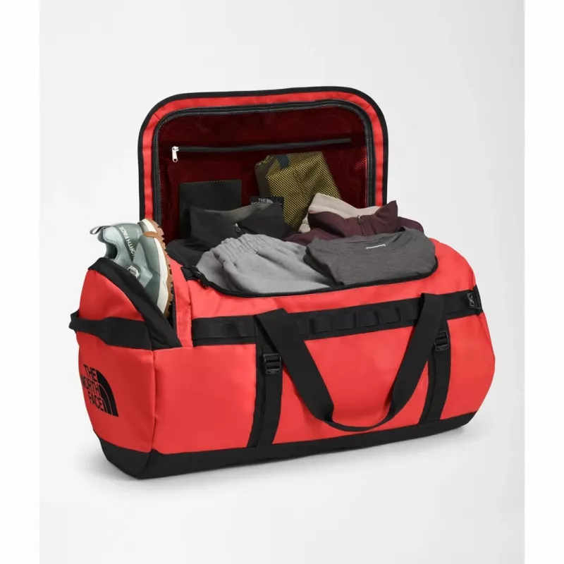 The North Face Base Camp Duffel L reistas 95 L polyester zwart, rood