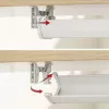 Maclean organizer voor kabels/stekkerdozen onder het bureau, max. belasting 5 kg, wit, MC-106 W