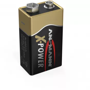 Eenmalige batterij Ansmann 9V-blok