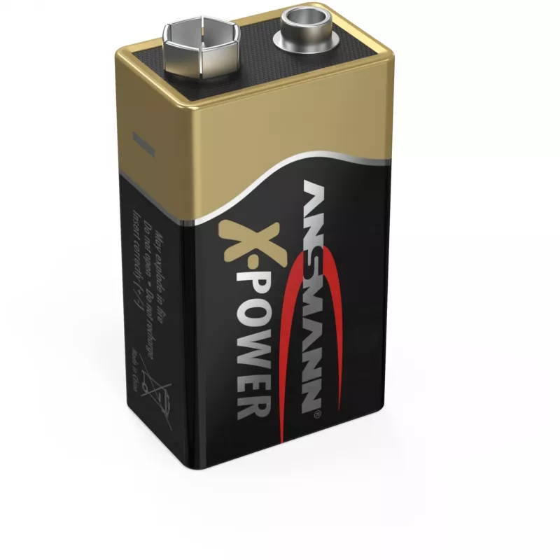 Wegwerpbatterij Ansmann 9V-Block