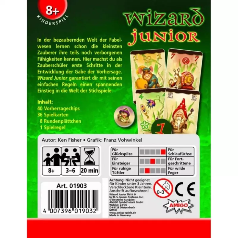 Wizard Junior, kaartspel