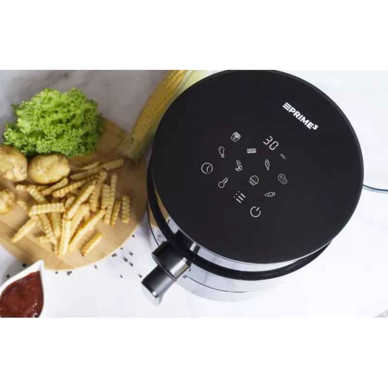 Heteluchtfriteuse PRIME3 SAF31 – 2,5 L, 1200 W, heteluchtfriteuse zonder vet, zwart