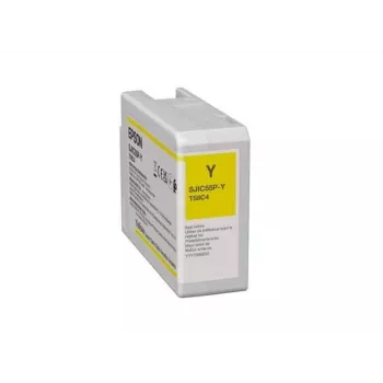 Inktpatroon Epson SJIC55(Y) voor ColorWorks CW-D6500/D6000 geel