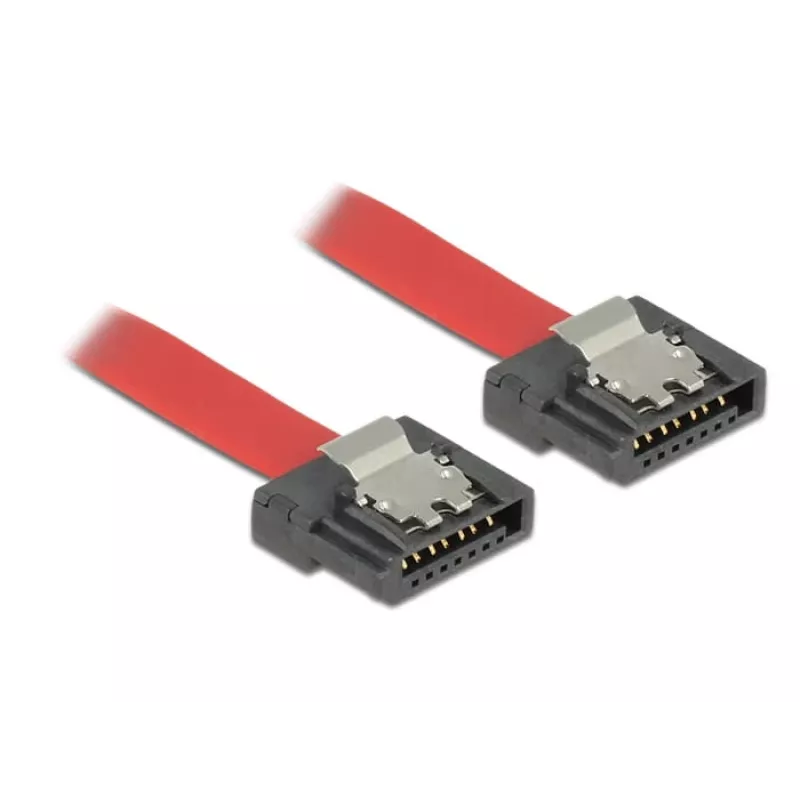 SATA-kabel DeLOCK 0,3 m SATA III 7-pins rood