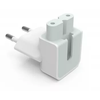 Vision - adapter voor stroomaansluiting - IEC 60320 C7 naar CEE 7/7 - wit - Europa