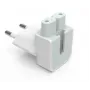 Vision - adapter voor stroomaansluiting - IEC 60320 C7 naar CEE 7/7 - wit - Europa