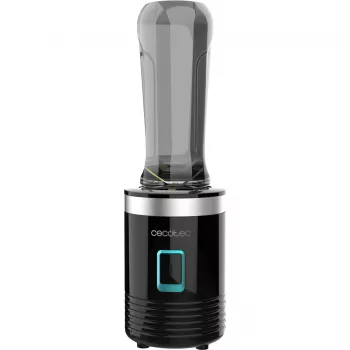 Cecotec Power Titanium 350 EasyGo blender, 350 W, 2 bekers van 600 ml, zwart