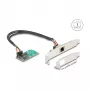 DeLOCK 95268 Interne RJ-45-adapter Mini PCI Express 2,5 Gbit/s