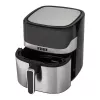 Heteluchtfriteuse NOVEEN AF550 — 6,5 l inhoud, 1600 W, tot 200°C, 8 programma's