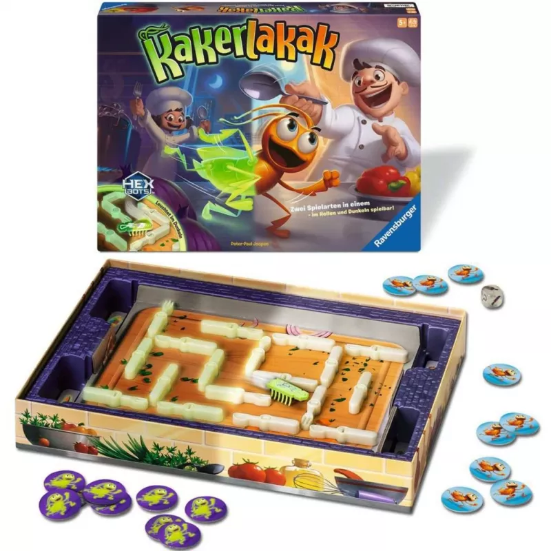 Kakerlakak Glow in the Dark, bordspel