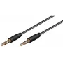 Microconnect IPOD016 audiokabel 2 m 3,5 mm zwart