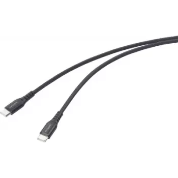 Renkforce RF-6872330 USB-kabel zwart
