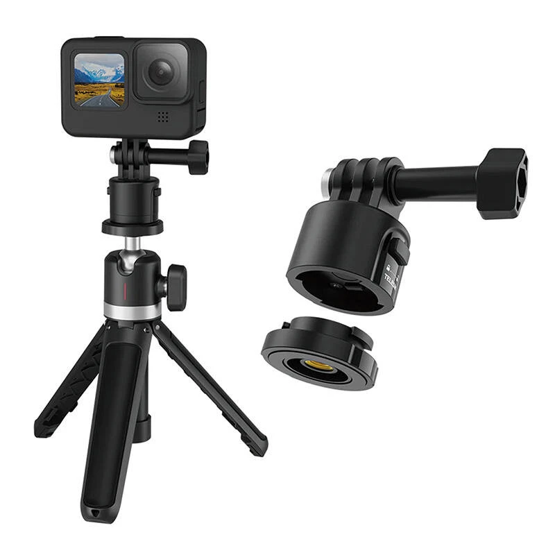 Snelkoppelingshouder Telesin CQM-001 voor actioncams — afneembare montagebasis