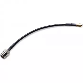 Antenne-adapter Lancom Systems AirLancer AN-RPSMA-NJ — RPSMA (stekker) naar N (bus), 200 mm, zwart