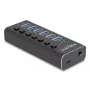 DeLOCK 64326 interface hub USB 3.2 Gen 2 (3.1 Gen 2) Type-C 10000 Mbit/s zwart