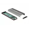 SSD-behuizing DeLOCK 42001 zilver M.2