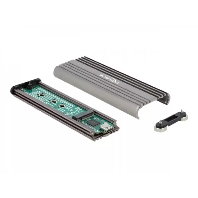 SSD-behuizing DeLOCK 42001 zilver M.2