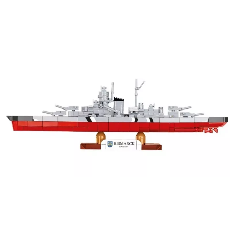 Bouwset Cobi slagschip Bismarck model, 590 onderdelen