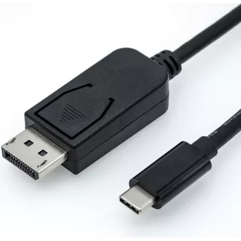 Roline - externe videoadapter - USB-C 3.1 - DisplayPort - zwart