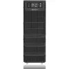 Qoltec 52284 UPS noodstroomvoorziening | 10kVA | 10000W | arbeidsfactor 1,0 | LCD | EPO | USB | online