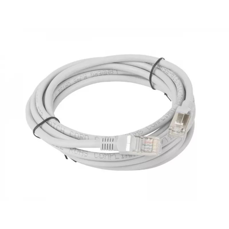 Netwerkkabel LANBERG PCF5-10CC-0300-S Cat5e F/UTP RJ-45 3 m grijs