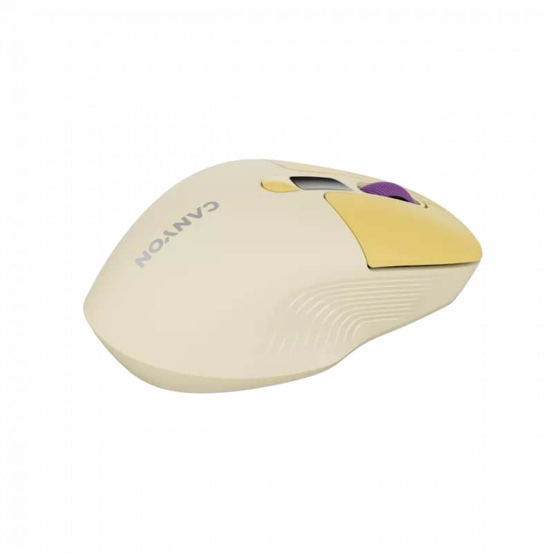 Canyon MW-26 – 2in1 draadloze optische muis Bluetooth / 2,4 GHz – stil – 6 toetsen – 800/1200