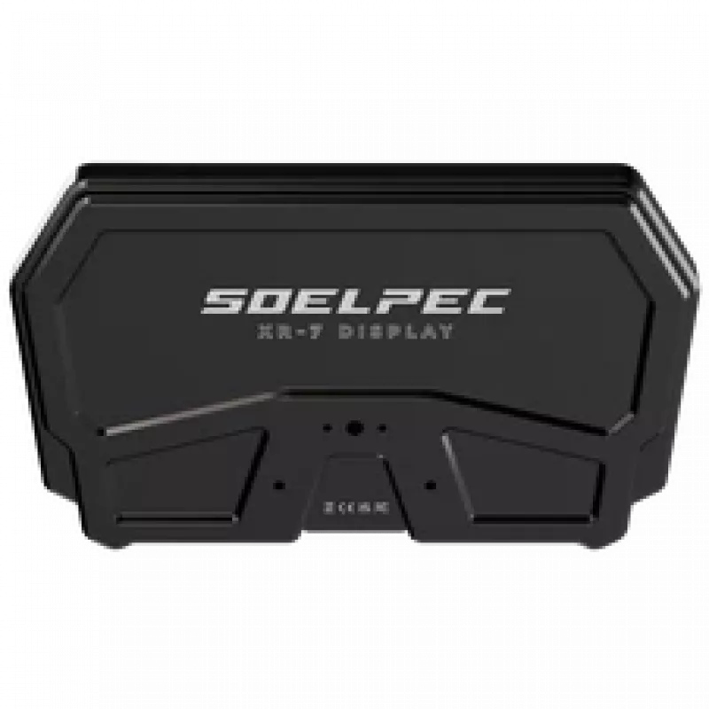 SOELPEC XR-7 display, simracing-touchscreen, RGB-telemetrie - zwart
