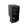 Lexmark 74C20C0 tonercartridge 1 stk. origineel cyaan