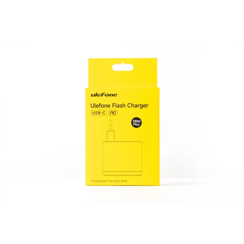 Oplader UleFone UF-CHAR-120WR 120W 20V 6A wit – USB-voeding voor draagbare apparaten