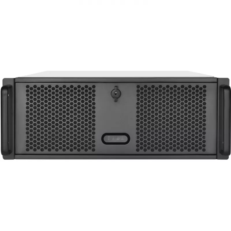 Silverstone RM400 rack zwart, grijs