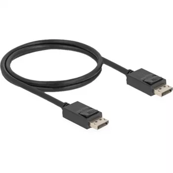 DisplayPort-kabel DeLOCK 81174 1 m zwart DisplayPort naar DisplayPort