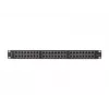PATCH PANEL 48 POORT 1U 19 CAT6A FTP AFGESCHERMD ZWART LANBERG
