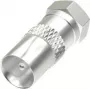Hama 00205221 Coaxiale connector F-type 1 stuk