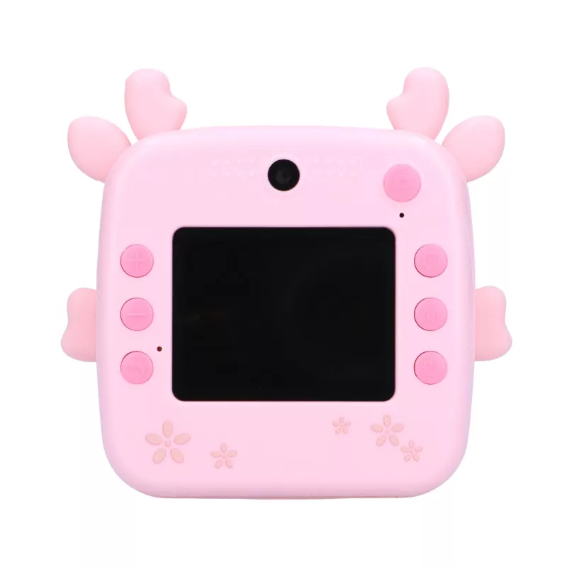 Extralink set | thermische printer EPP-005 roze + thermisch papier 3 rollen | fawn