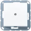 Stopcontact JUNG A 590 A WW — wit duroplast behuizing, ingangsdiameter 1,3 cm