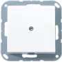 Stopcontact JUNG A 590 A WW — wit duroplast behuizing, ingangsdiameter 1,3 cm
