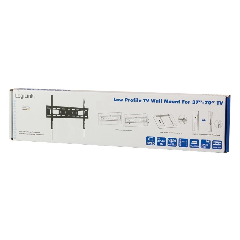 Tv-steun LogiLink BP0017 177,8 cm (70 inch) zwart