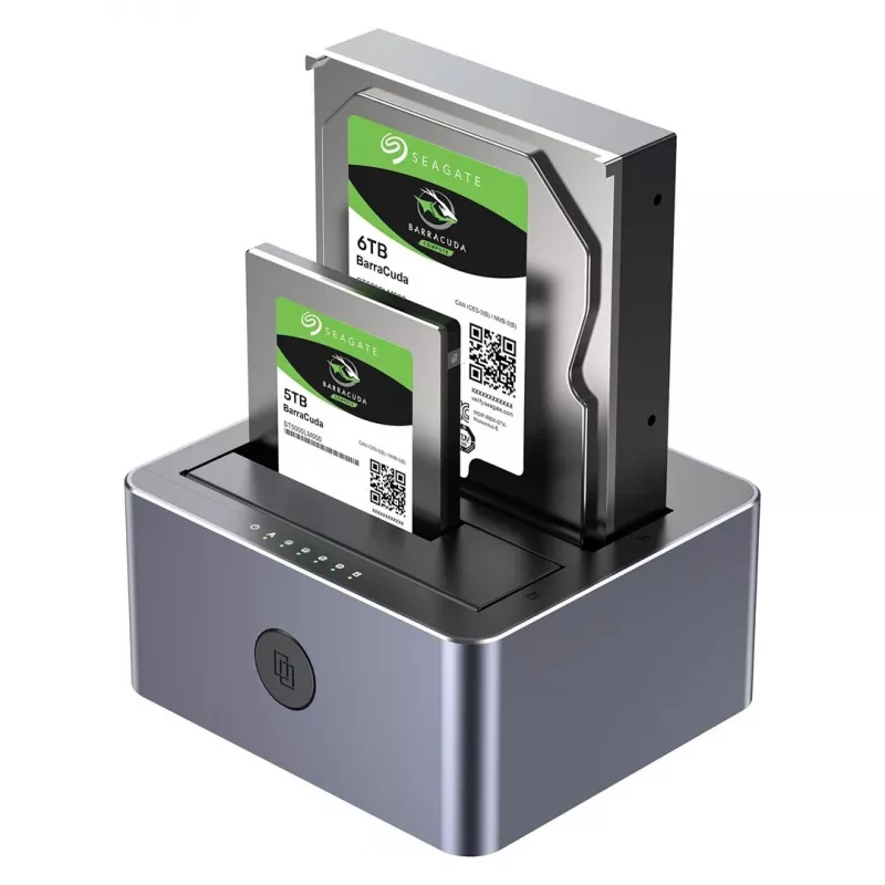 Unitek kloonstation 2X SATA 2,5/3,5 USB 5GB