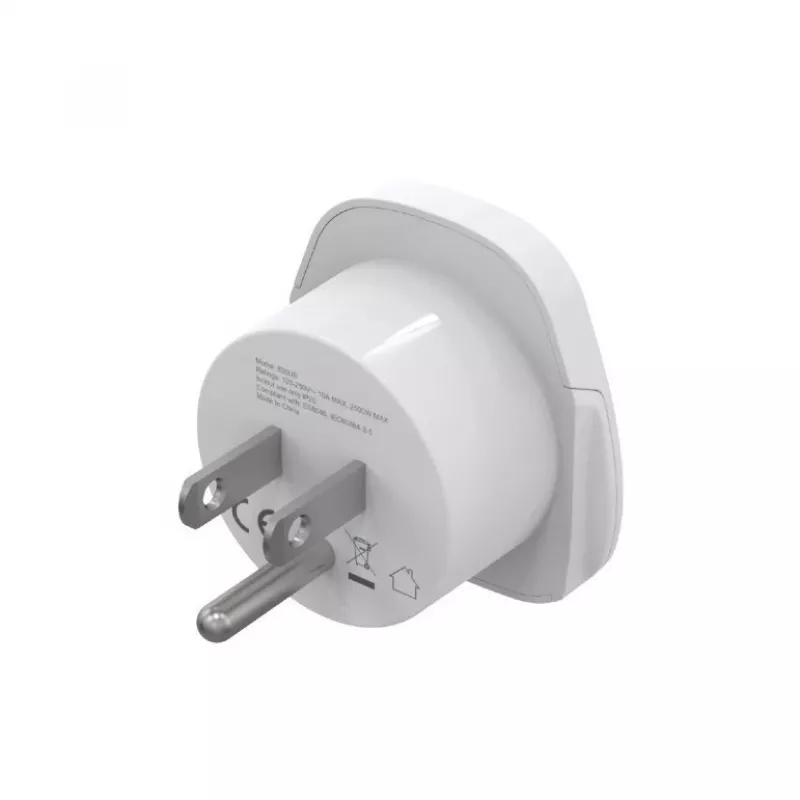 Reisadapter GEMBIRD A-AC-USMINTF — wereld-naar-US-stekker, 10 A