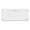 Logitech Multi-Device K380 - toetsenbord - draadloos - Bluetooth 3.0 - Duits - off-white