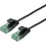 ROLINE RM UTP-patchkabel Cat6A/kl.EA slank zwart 0,3m - UTP (21.45.3451)