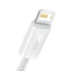 Baseus Dynamic kabel USB naar Lightning, 2,4A, 2m (wit)