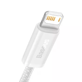 Baseus Dynamic kabel USB naar Lightning, 2,4A, 2m (wit)