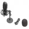 USB-condensatormicrofoon, studiomodel zwart