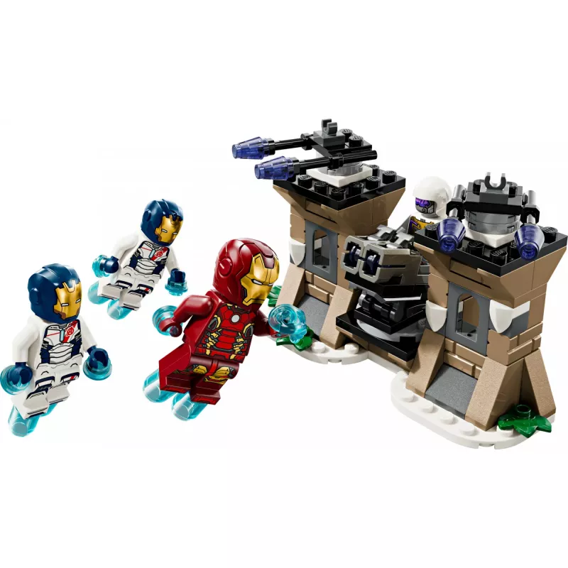 Bouwset LEGO-set 76288 Marvel Super Heroes Iron Man Iron Legion met HYDRA-soldaat-minifiguur, bouwbaar model